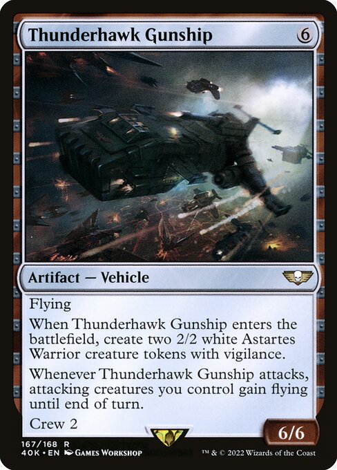 Thunderhawk Gunship - Universes Beyond: Warhammer 40,000 - #167