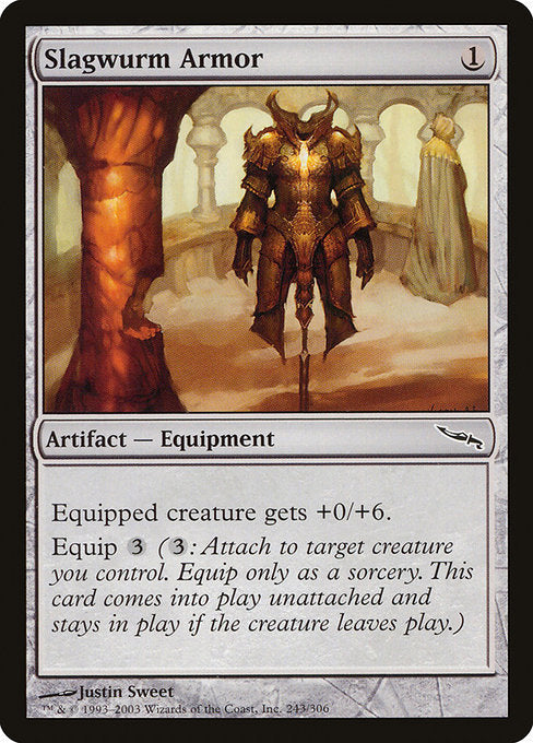 Slagwurm Armor - Mirrodin - #243