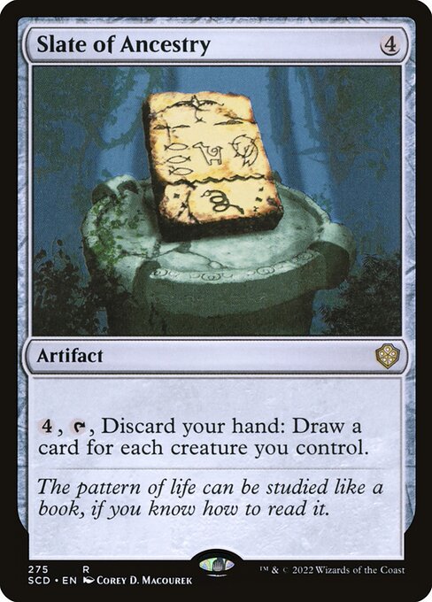 Slate of Ancestry - Starter Commander Decks - #275