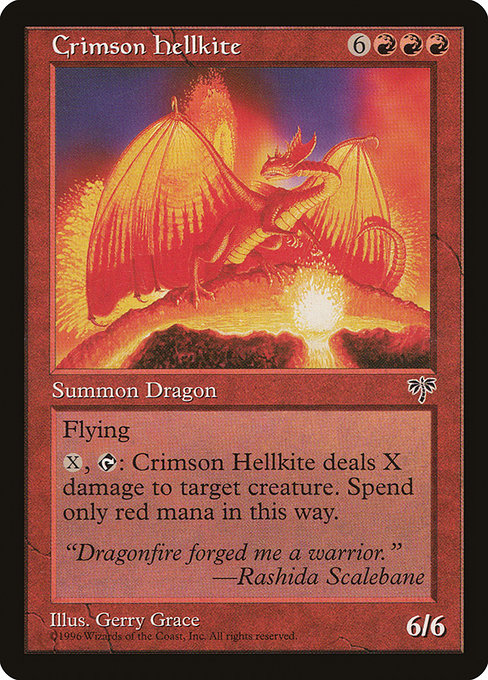 Crimson Hellkite - Mirage - #167