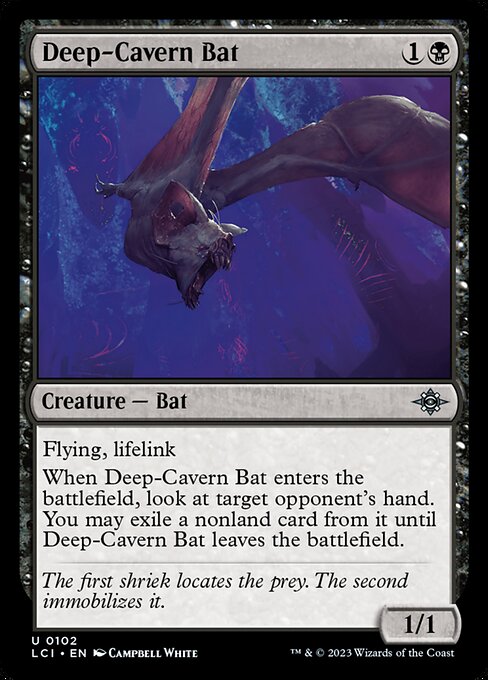 Deep-Cavern Bat - The Lost Caverns of Ixalan - #102