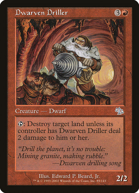 Dwarven Driller - Judgment - #85