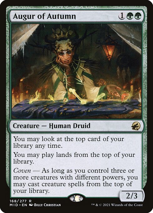 Augur of Autumn - Innistrad: Midnight Hunt - #168