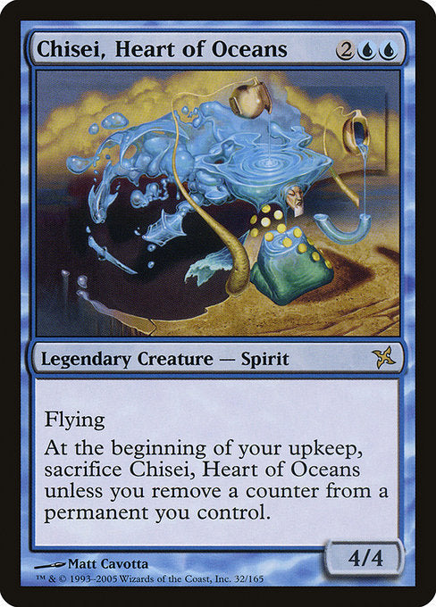 Chisei, Heart of Oceans - Betrayers of Kamigawa - #32
