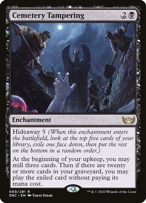 Cemetery Tampering - Streets of New Capenna - #69