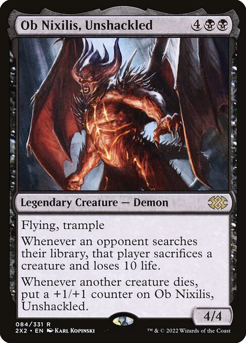 Ob Nixilis, Unshackled - Double Masters 2022 - #84
