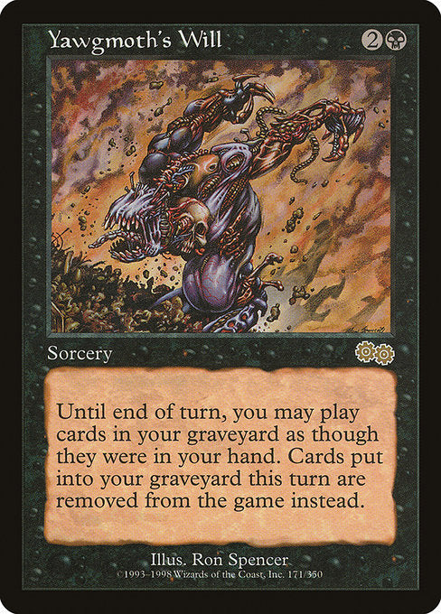 Yawgmoth's Will - Urza's Saga - #171