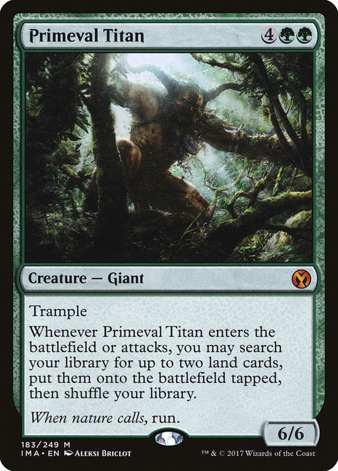 Primeval Titan - Iconic Masters - #183