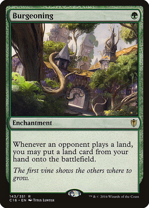 Burgeoning - Commander 2016 - #143