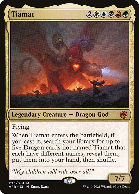Tiamat - Adventures in the Forgotten Realms - #235