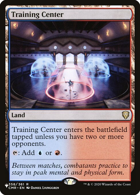 Training Center - The List Reprints - #CMR-358