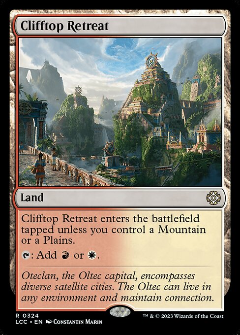 Clifftop Retreat - Commander: The Lost Caverns of Ixalan - #324