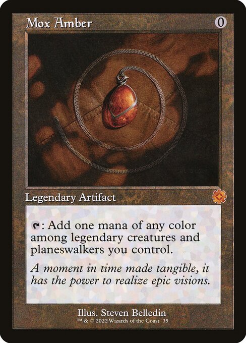 Mox Amber - The Brothers' War: Retro Frame Artifacts - #35