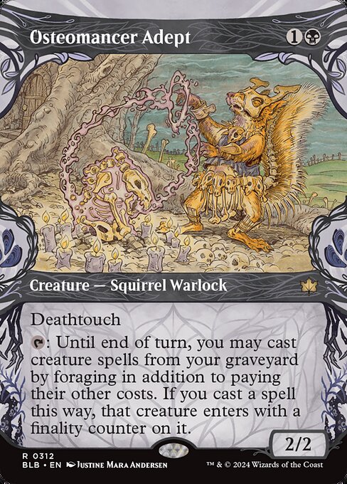 Osteomancer Adept - Bloomburrow - #312