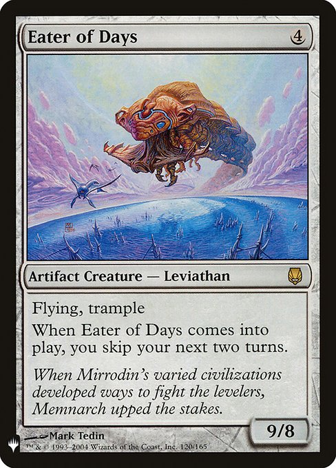 Eater of Days - The List Reprints - #DST-120