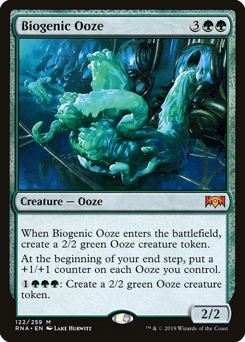 Biogenic Ooze - Ravnica Allegiance - #122