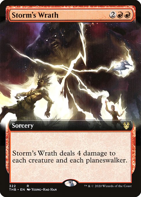 Storm's Wrath - Theros Beyond Death - #322