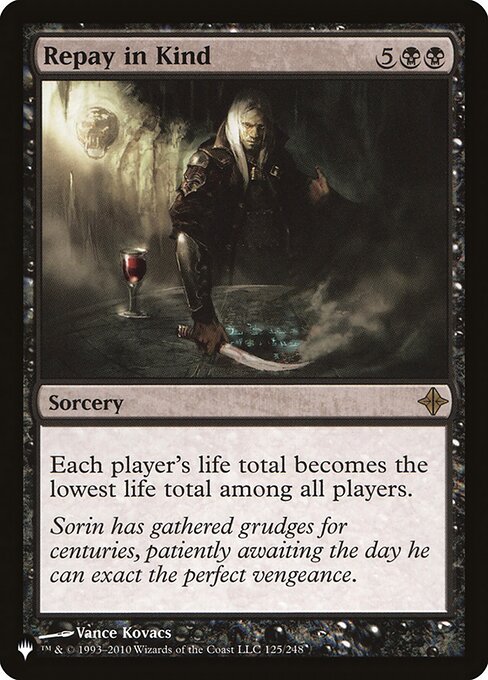 Repay in Kind - The List Reprints - #ROE-125