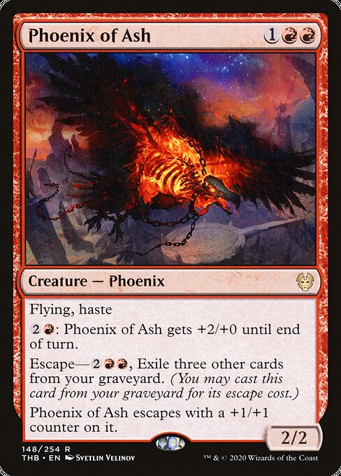 Phoenix of Ash - Theros Beyond Death - #148