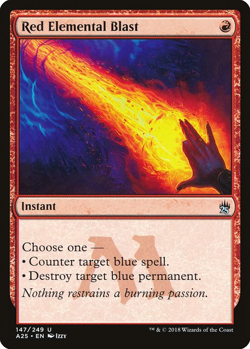 Red Elemental Blast - Masters 25 - #147