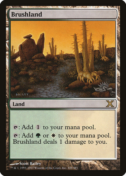 Brushland - 10th Edition - #349