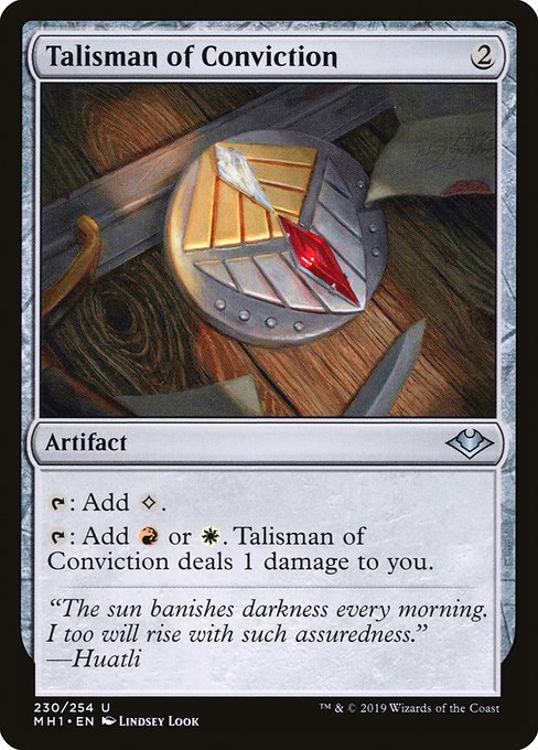Talisman of Conviction - Modern Horizons - #230