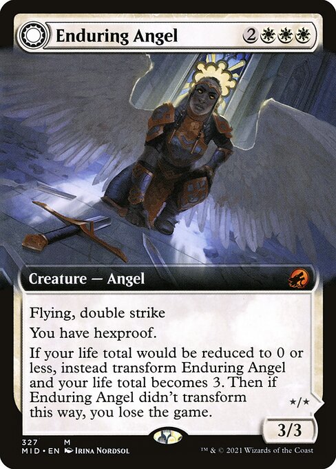 Enduring Angel - Innistrad: Midnight Hunt - #327