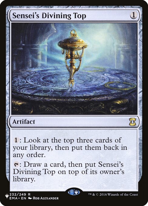 Sensei's Divining Top - The List Reprints - #EMA-232