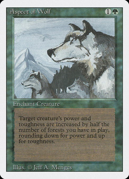 Aspect of Wolf - Revised Edition - #186