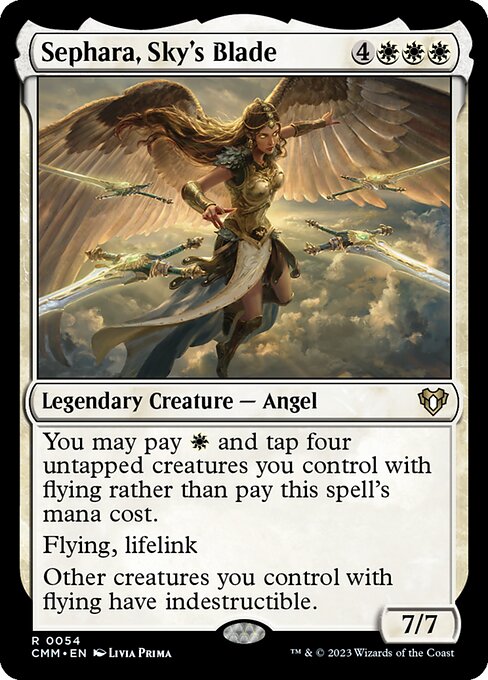 Sephara, Sky's Blade - Commander Masters - #54