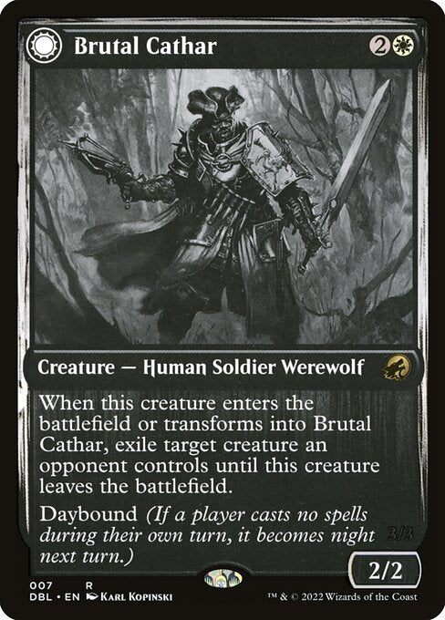 Brutal Cathar - Innistrad: Double Feature - #7