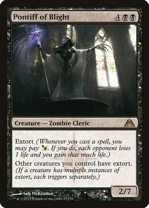 Pontiff of Blight - Dragon's Maze - #27