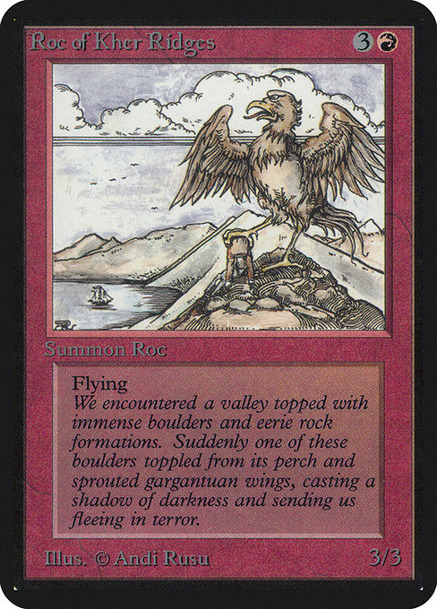 Roc of Kher Ridges - Alpha Edition - #170