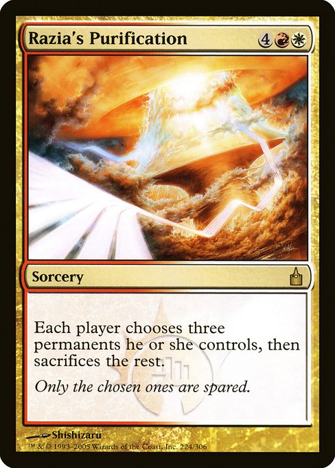 Razia's Purification - Ravnica: City of Guilds - #224
