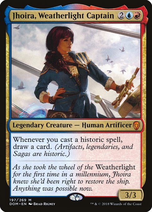 Jhoira, Weatherlight Captain - Dominaria - #197