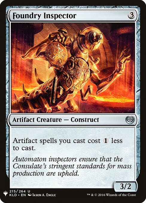 Foundry Inspector - The List Reprints - #KLD-215