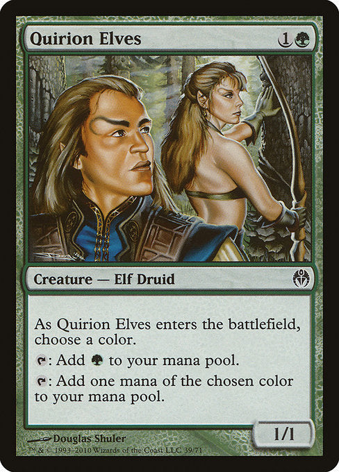 Quirion Elves - Duel Decks: Phyrexia vs. the Coalition - #39