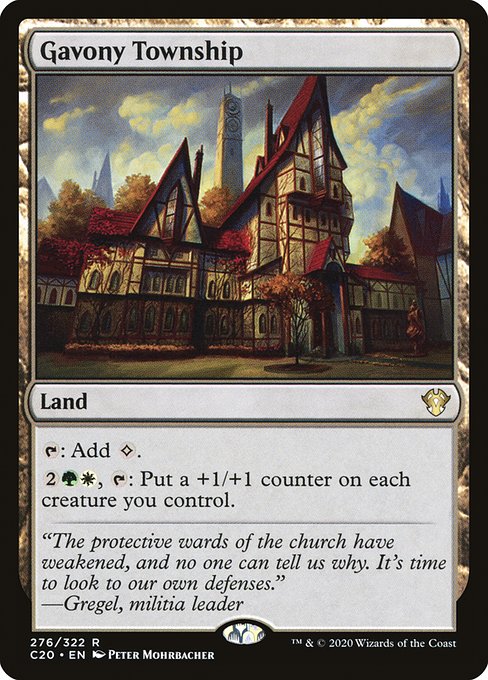 Gavony Township - Commander 2020 - #276