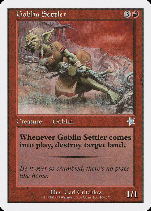Goblin Settler - Starter 1999 - #106