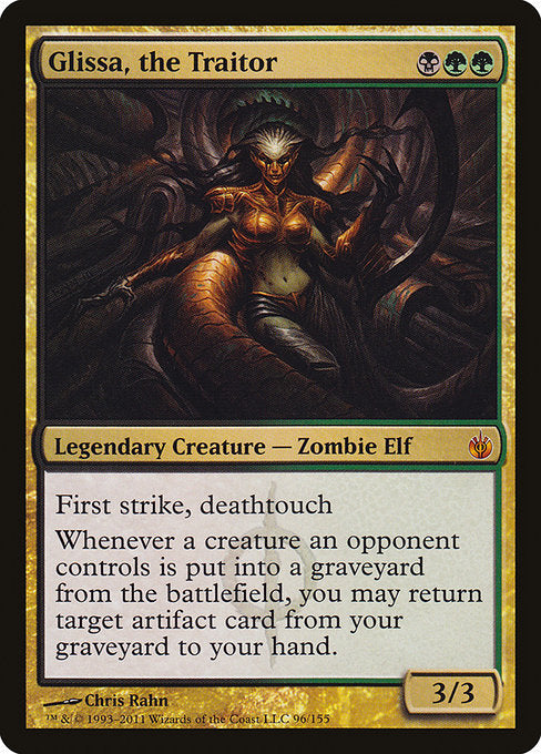 Glissa, the Traitor - Mirrodin Besieged - #96