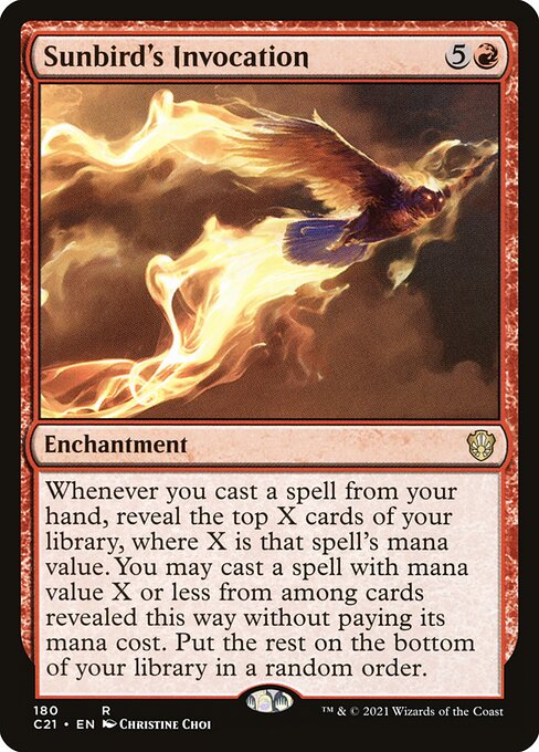 Sunbird's Invocation - Commander 2021 - #180