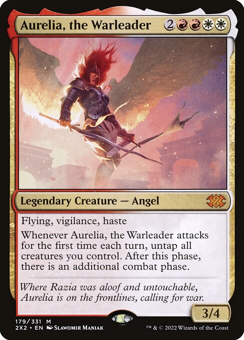 Aurelia, the Warleader - Double Masters 2022 - #179