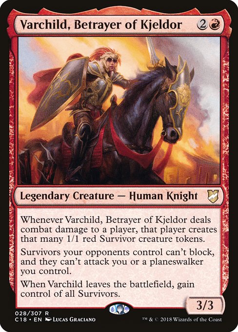 Varchild, Betrayer of Kjeldor - Commander 2018 - #28