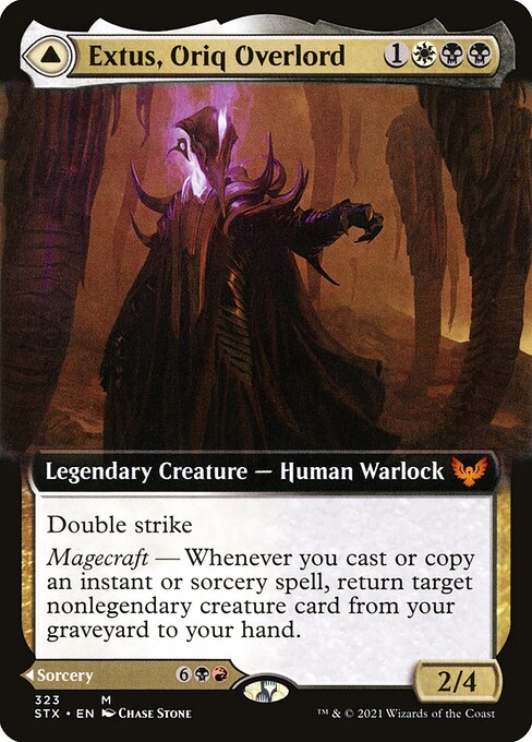 Extus, Oriq Overlord - Strixhaven: School of Mages - #323