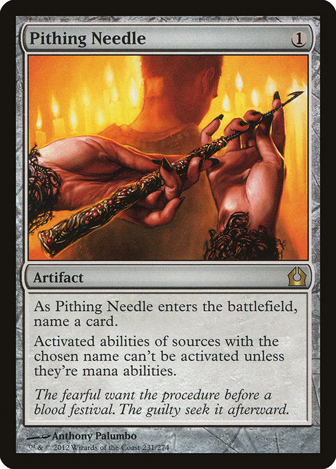 Pithing Needle - Return to Ravnica - #231