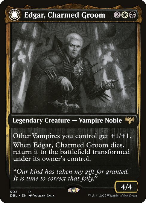 Edgar, Charmed Groom - Innistrad: Double Feature - #503