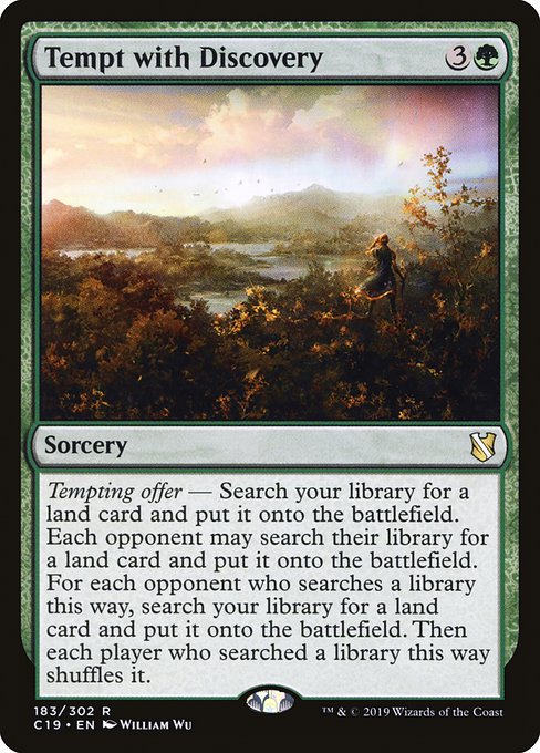 Tempt with Discovery - Commander 2019 - #183