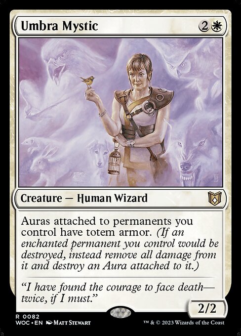 Umbra Mystic - Commander: Wilds of Eldraine - #82
