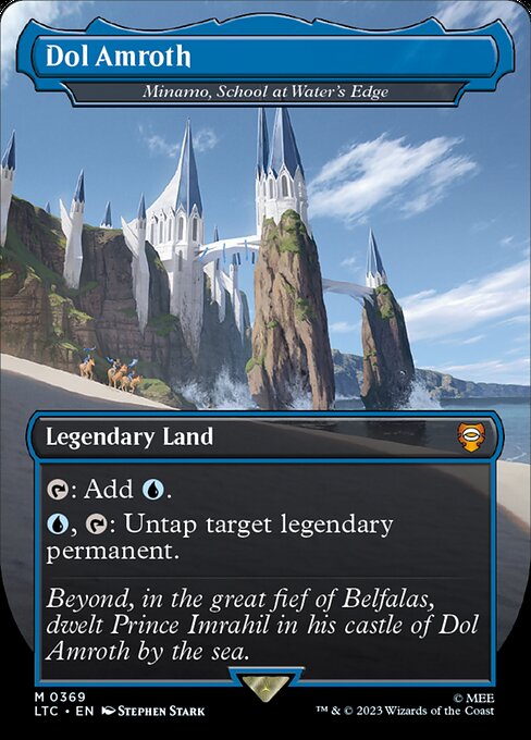 Minamo, School at Water's Edge - Commander: The Lord of the Rings: Tales of Middle-earth - #369