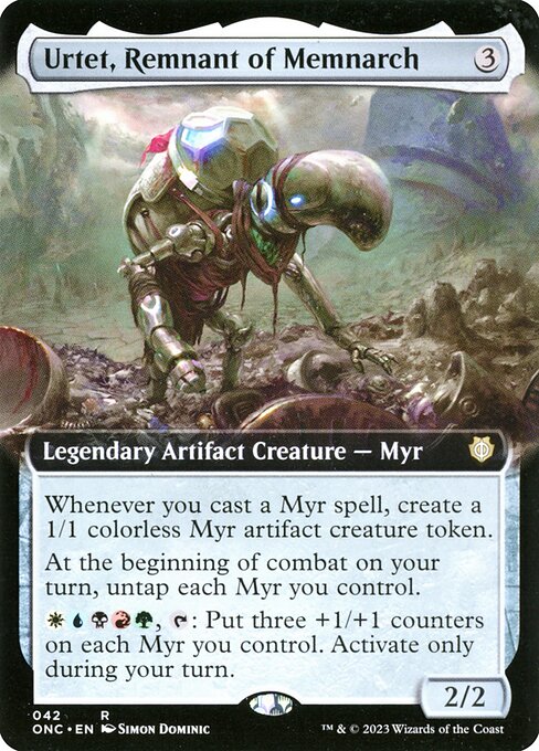 Urtet, Remnant of Memnarch - Commander: Phyrexia: All Will Be One - #42